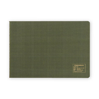 KLEID 2mm Grid Notes A5W Olive Drab