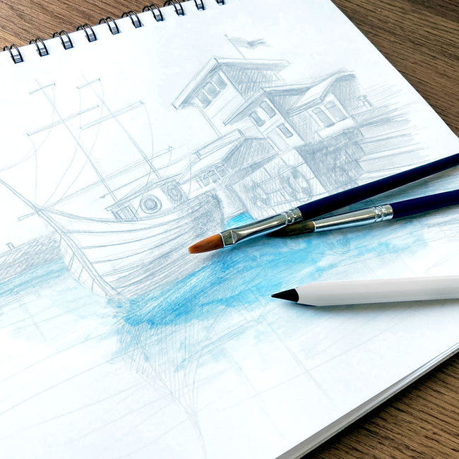 Metacil Pencil White