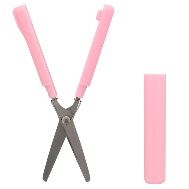 Stickyle Scissors Compact Pink X Pink