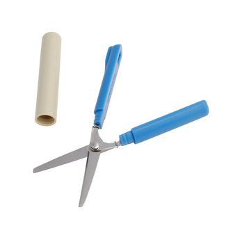 SUNSTAR Stickyle Scissors Compact Deep Blue X Beige
