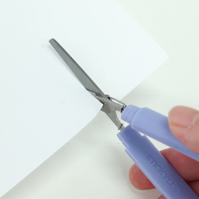 Stickyle Scissors Compact Violet X Pearl Pink