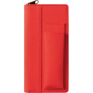 KING JIM CO., LTD. Ittsui Pencase/ Full Open Red