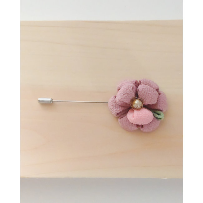 Pink Flower Hat Pin