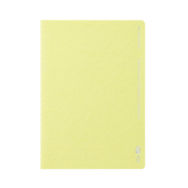8441-07 Tiny Grid Notes B6 Light Yellow