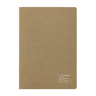 KLEID 2mm Grid Notes A5 Camel