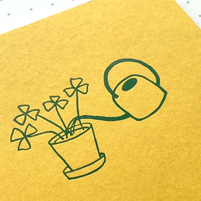 Card: Oxalis/ Takako Copeland