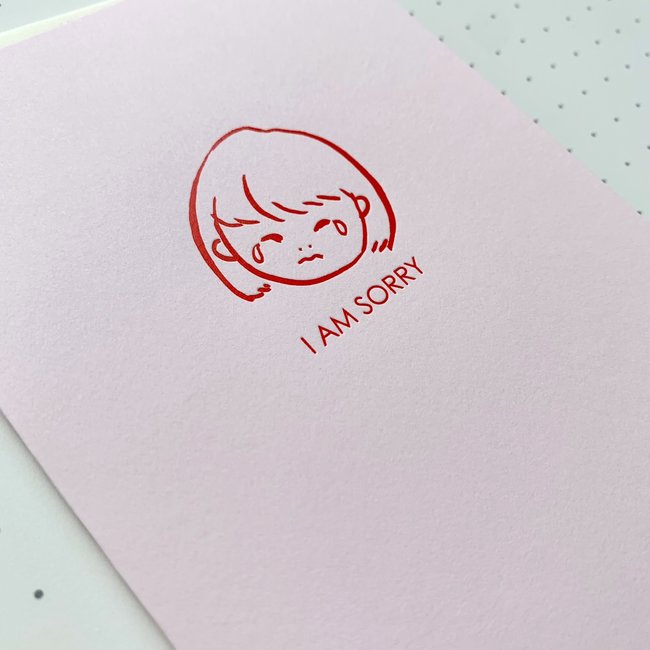 Card: I am sorry/ Takako Copeland