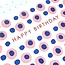 Birthday Dots - Pink /Greeting Card