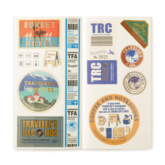 TRAVELER'S notebook Refill Sticker Release Paper (Regular Size)