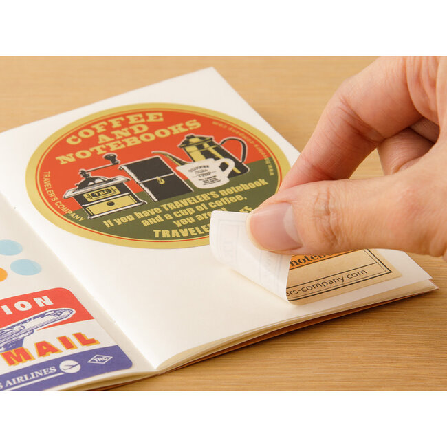 017 TRAVELER'S notebook  Refill Sticker Release Paper (Passport Size)