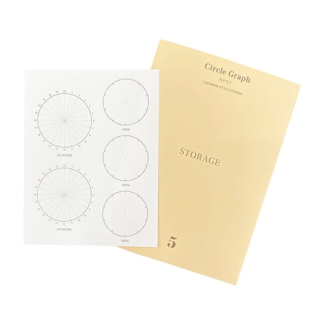 LACONIC LGF37 STYLE STICKER Circle Graph