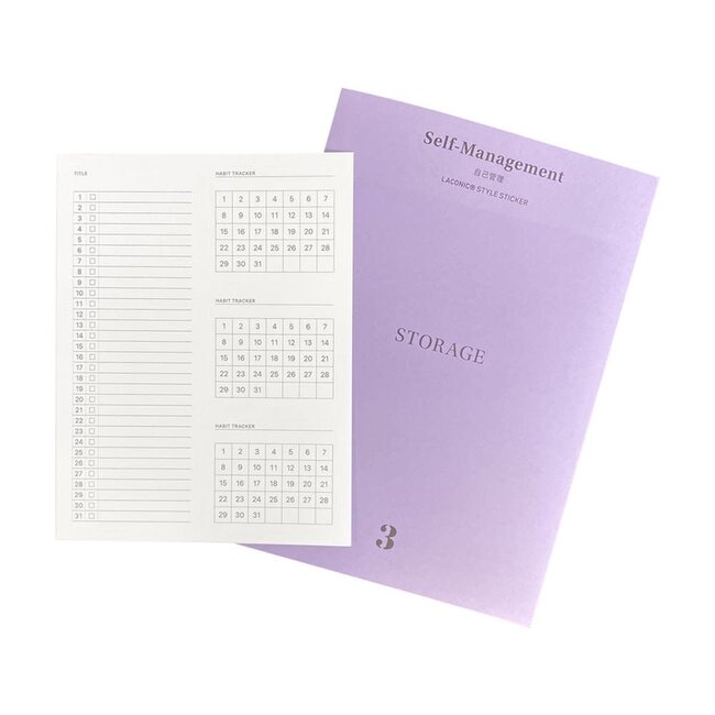 LACONIC LGF35 STYLE STICKER Self-Management