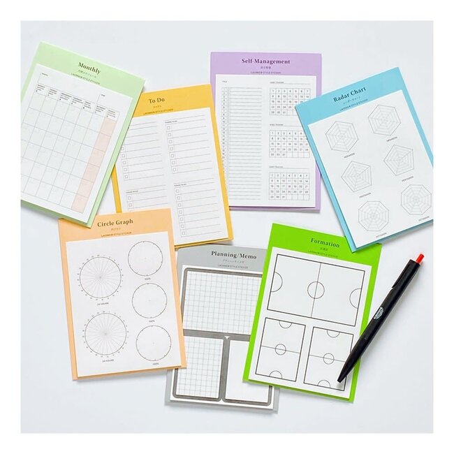 LACONIC LGF35 STYLE STICKER Self-Management