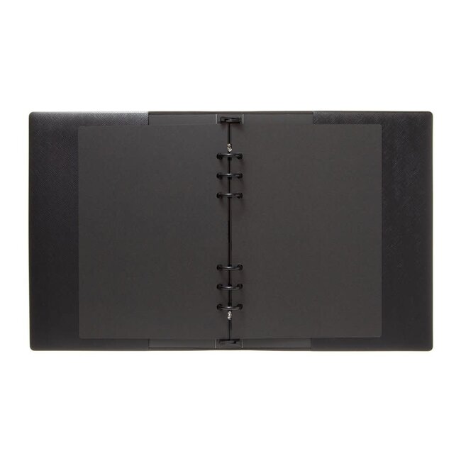 LACONIC LGF31-330BK STYLE NOTEBOOK/BINDER ADELL BLACK
