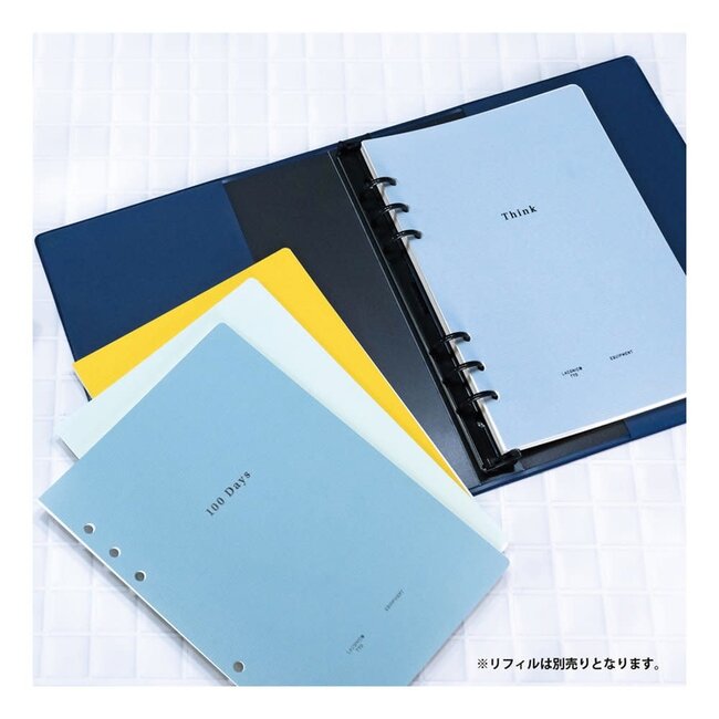 LACONIC LGF31-330GY STYLE NOTEBOOK/BINDER ADELL GRAY