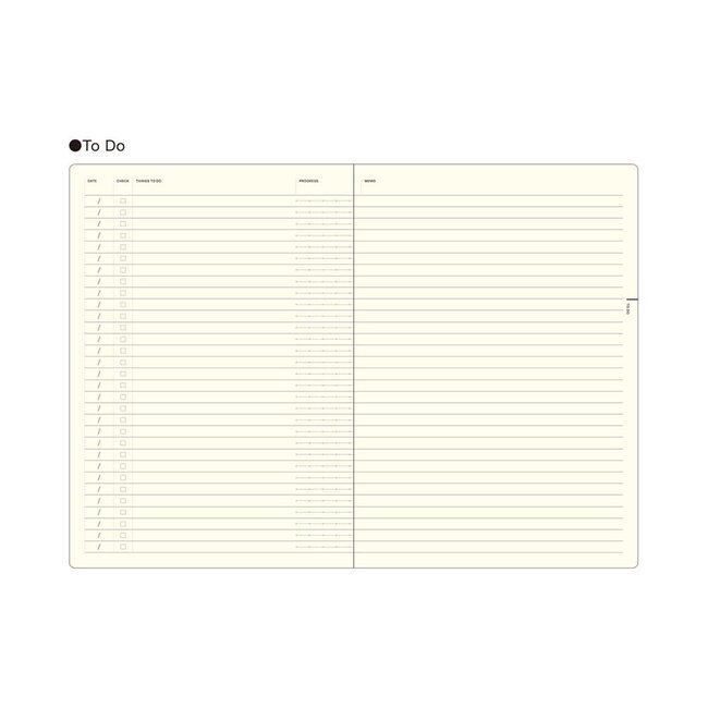 LACONIC A5 LGF10-36 STYLE NOTEBOOK My Life