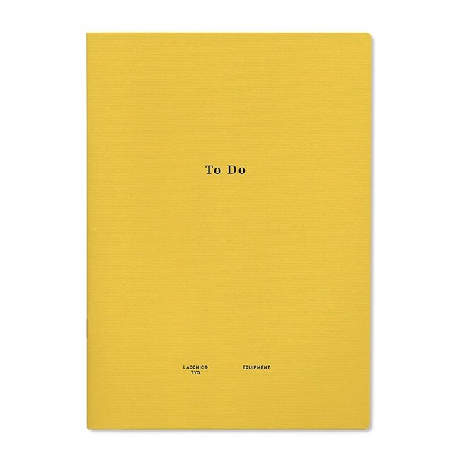 LACONIC A5 LGF07-36 STYLE NOTEBOOK To Do