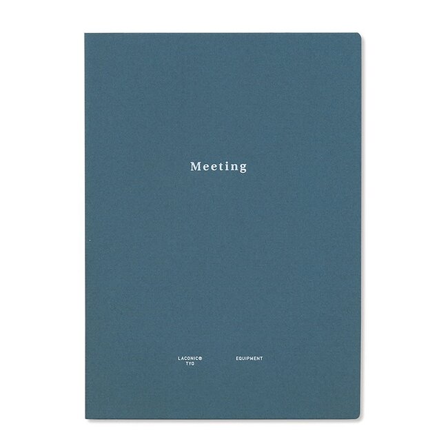LACONIC A5 LGF06-36 STYLE NOTEBOOK Meeting