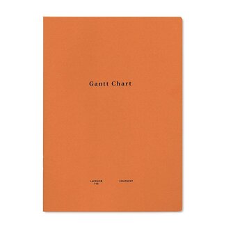 LACONIC LACONIC A5 LGF05-36 STYLE NOTEBOOK Gantt Chart
