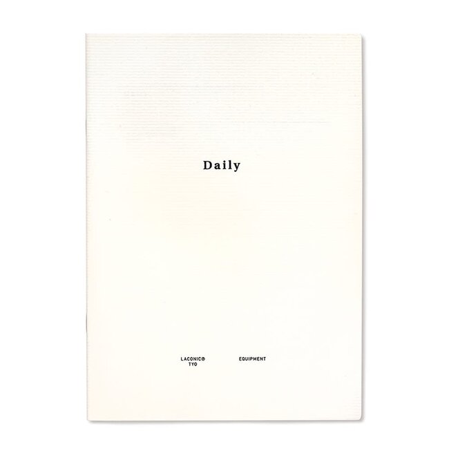 LACONIC A5 LGF03-36 STYLE NOTEBOOK Daily