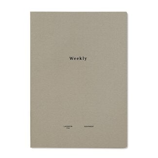 LACONIC LACONIC A5 LGF02-36 STYLE NOTEBOOK Weekly