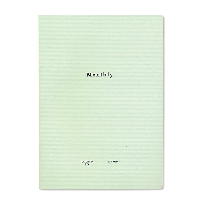 LACONIC LGF01-36 STYLE NOTEBOOK Monthly
