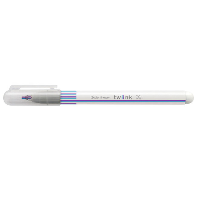 Twiink 2 Colour Pen Light Blue/Violet