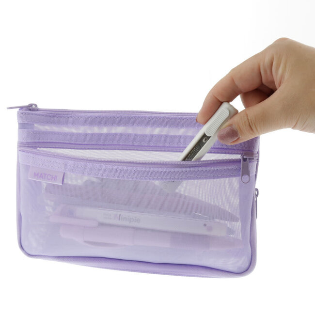 MATCH MESH PEN POUCH LV