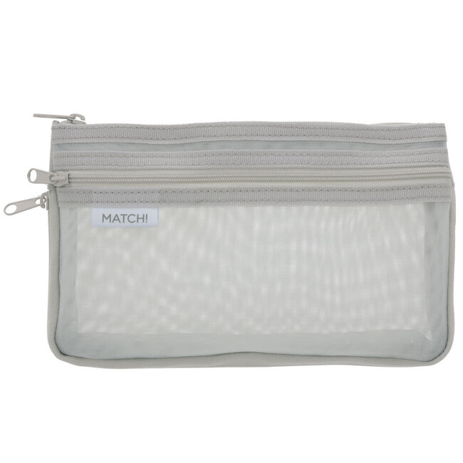 MATCH MESH PEN POUCH GR