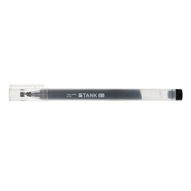 TANK GEL INK BALLPOINT PEN BK