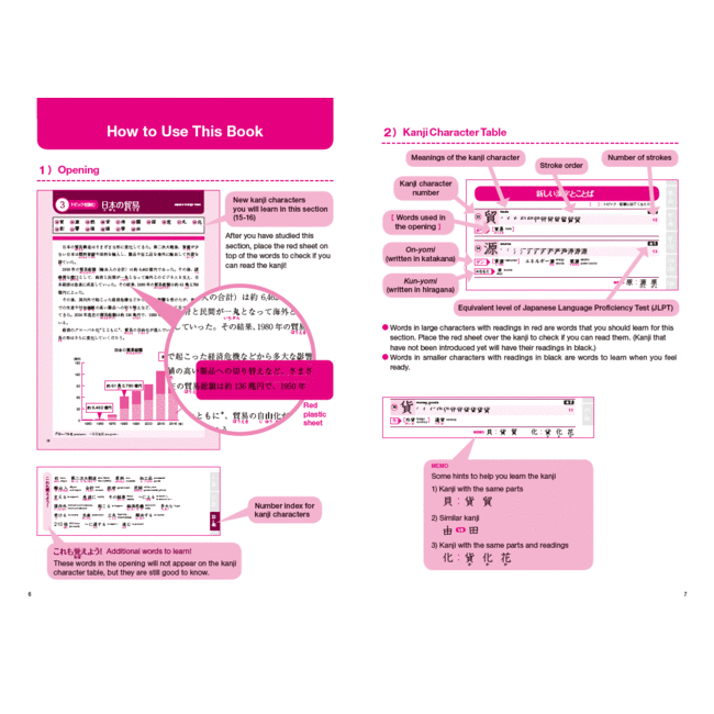 Practical Kanji Gendai Shakai Wo Yomu 700 Kanji Vol.1 / N3 - N1