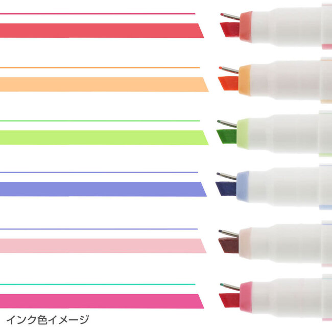 Ninipie 6 Colour Pack Red/Orange/Green/Blue/Smokey Pink/Pink