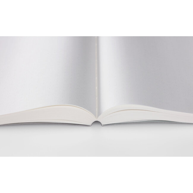 S4151 1/2 Year Notebook, Dot, A5, Black