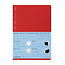 S4152 1/2 Year Notebook, Dot, A5, Red