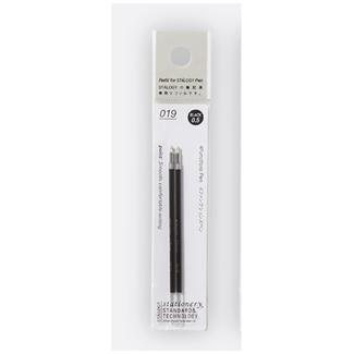 STALOGY S5710 4Functions Pen, Refills, 0.5 mm, Black, 2P