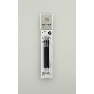 STALOGY S5211 Water-Based Gel Ink Ball Point Pen, Refills, 3P