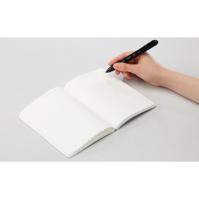 S4177 1/2 Year Notebook, Grid, A5, Salvia