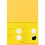 STALOGY S4107 365Days Notebook, Grid, A5, Yellow