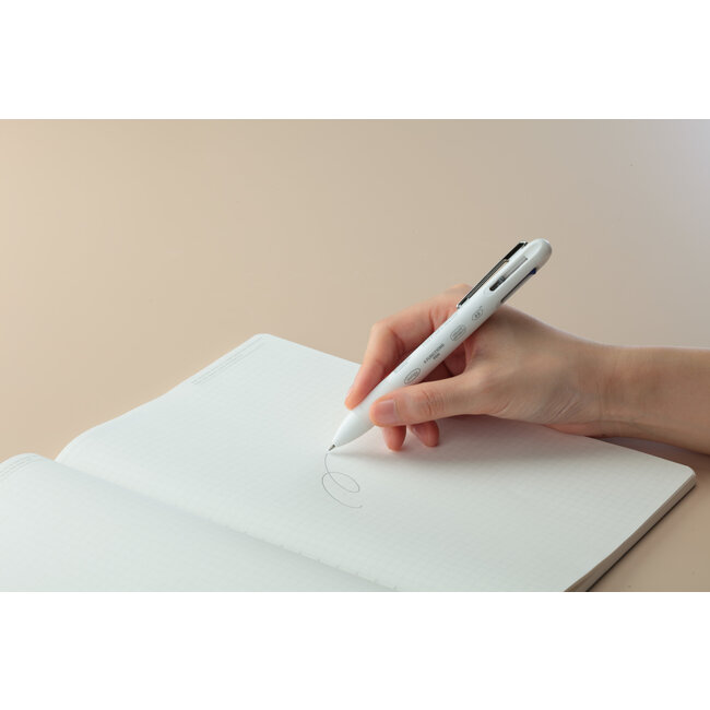 S5700 4 Functions Pen, 0.5mm, white