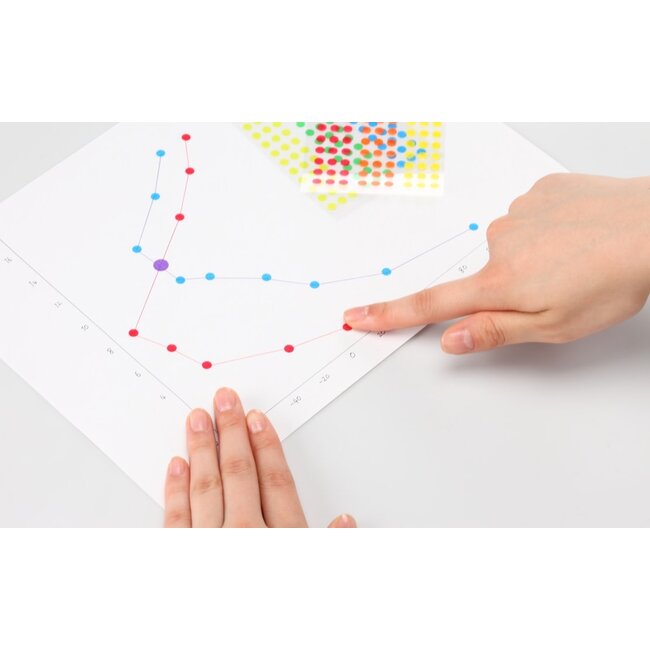 S2211 Circular Masking Tape Patches φ16 mm, shuffle earth