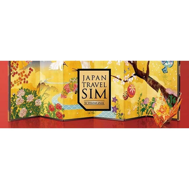 JAPAN TRAVEL SIM CARD 6GB