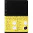 STALOGY S4108 1/2 Year Notebook, Grid, A5, Black