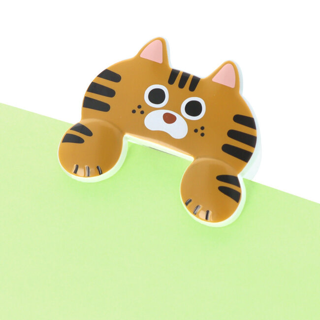 DIECUT CLIP JITTOME BROWN TABBY