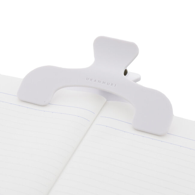 UKANMURI CLIP SILENT WHITE