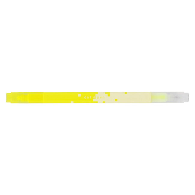 DOT E PEN SQUARE MAKER NEON YELLOW