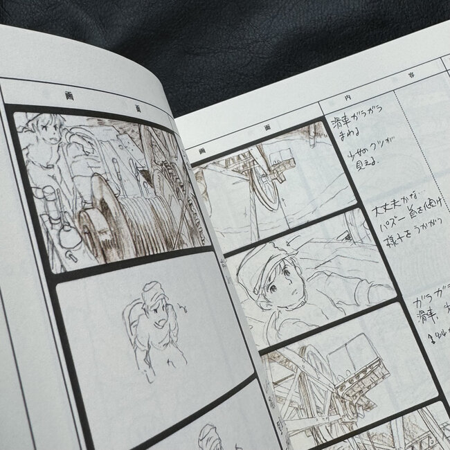 Studio Ghibli/ Laputa: Castle In The Sky Storyboard / Japanese