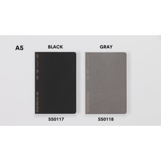 STALOGY SS0117 Slim Diary A5 Monthly, Black