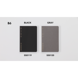 STALOGY SS0120 Slim Diary B6 Monthly, Gray