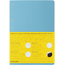 STALOGY [Stalogy] 1/2 Year Notebook Grid, B6 [Vertical] Blue
