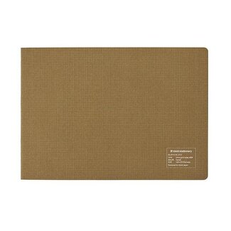 KLEID 2mm Grid Notes A5W Camel